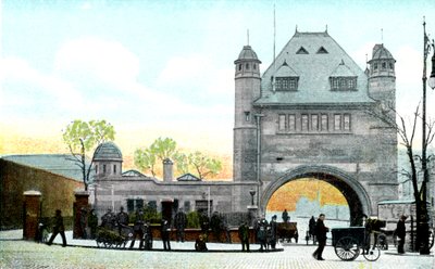 Entrada norte, túnel blackwall, londres, século XX de Unbekannt