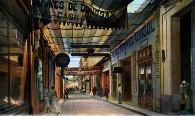 OReilly Street, Havana, Cuba, início do século XX de Unbekannt