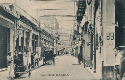 Bishop Street, Havana, c1910 de Unbekannt