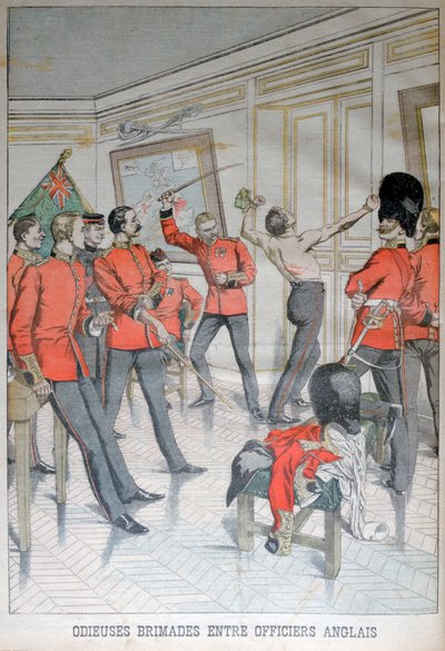 Comportamento odioso entre oficiais ingleses, 1903 de Unbekannt