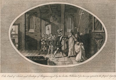 Odo, conde de Kent e bispo de Bayeux, confiscado por seu irmão Guilherme I, 1082 1793 de Unbekannt