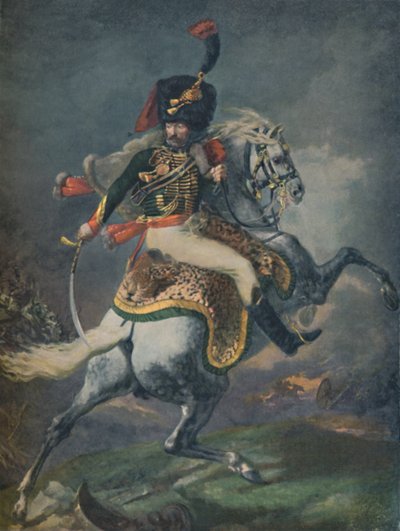 Oficial de carga dos caçadores montados. Guarda Imperial, c1812, 1896. de Unbekannt