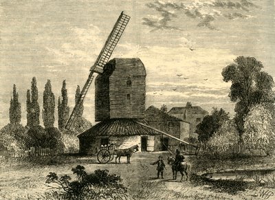 Moinho velho de Camberwell, c1878. de Unbekannt