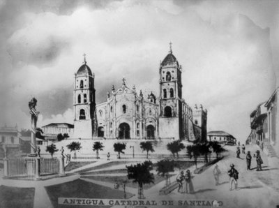 Antiga Catedral de Santiago de Cuba, 1523, 1920 de Unbekannt