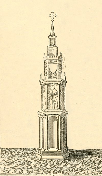 Old Charing Cross, 1881. de Unbekannt