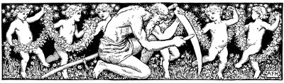 Velho Pai Tempo afiando sua foice, 1891 de Unbekannt