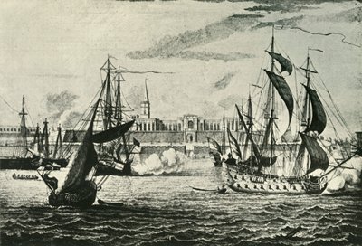 Forte velho William, do rio 1736, 1925. de Unbekannt