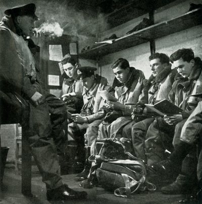 Old Hands Now - pilotos do braço da frota aérea, c1943. de Unbekannt