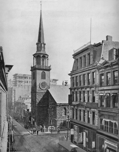 Igreja do Sul Velha, Boston, c1897. de Unbekannt