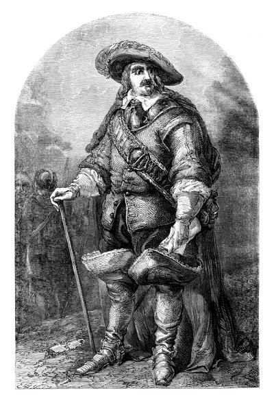 Oliver Cromwell 1599-1658, século XVIII c1902 de Unbekannt