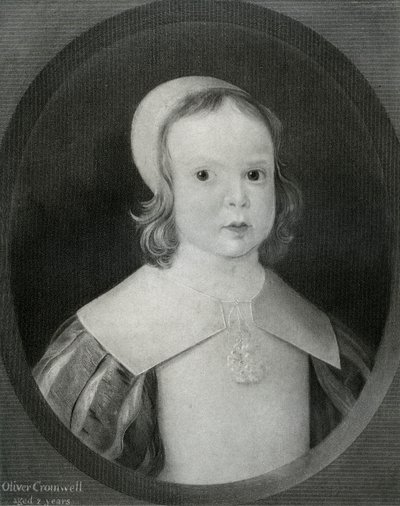 Oliver Cromwell, dois anos de idade, 1601, 1899 de Unbekannt