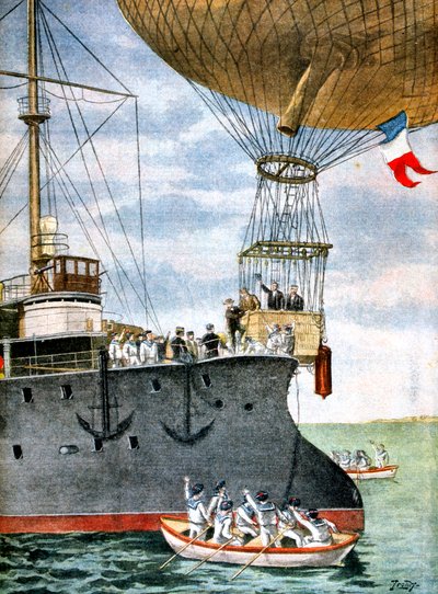 No mar aberto, 1901 de Unbekannt