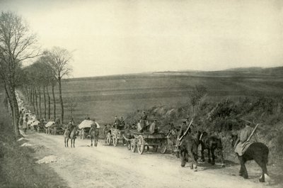 A caminho das trincheiras, 1919. de Unbekannt