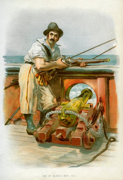 Um dos homens de Blakes, 1650 c1890-c1893 de Unbekannt