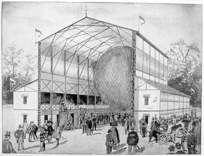Uma das grandes atrações de Vincennes, Paris, 1900 de Unbekannt