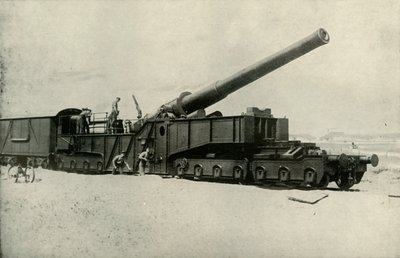 Um dos Monster British Guns, 1919. de Unbekannt