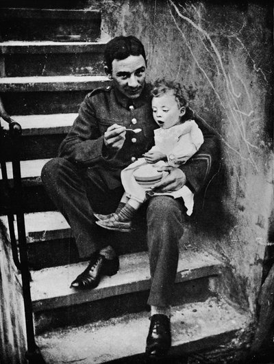Um dos novos exércitos se tornando útil em seu boleto, 1915 de Unbekannt