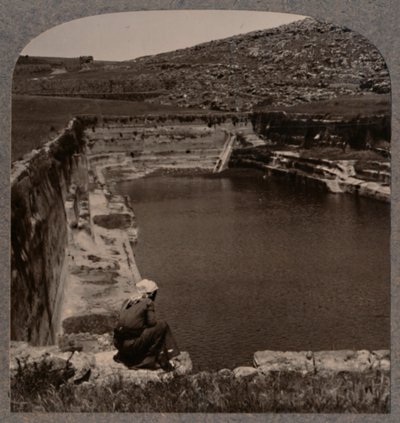 Uma das piscinas de Salomão, c1900 de Unbekannt