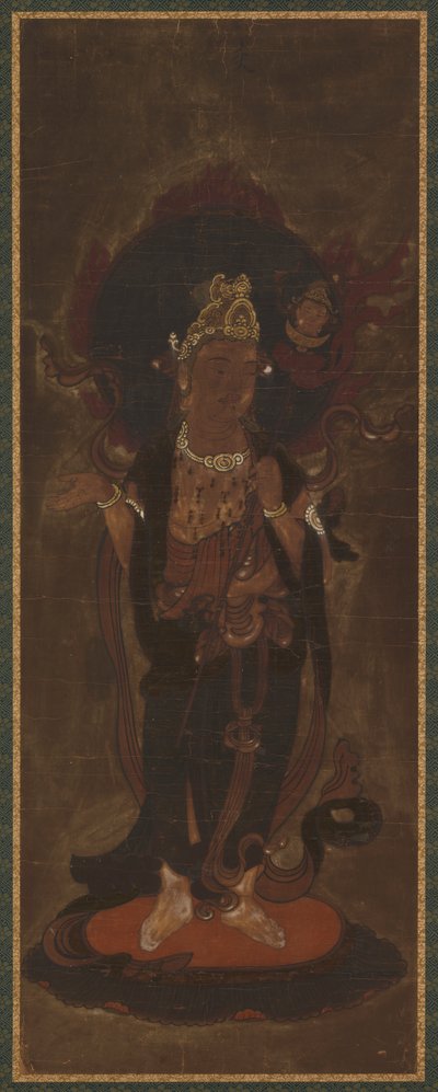 Um dos doze deva: Emma-ten Yama ou Suyama-deva, final do século XV e início do século XVI. de Unbekannt