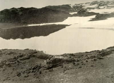 Água aberta no lago verde no verão, 1908, 1909 de Unbekannt