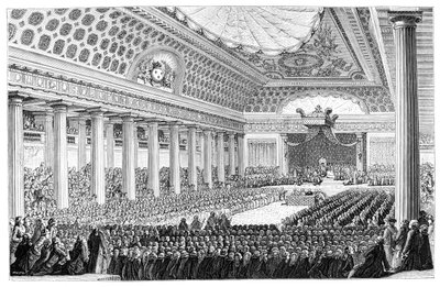 Abertura das propriedades gerais, Versalhes, 1789, 1885 de Unbekannt