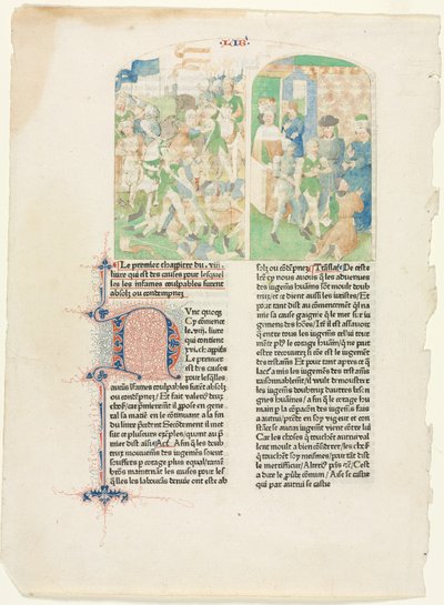 Há maximuss 8 Valerius páginas de livros e palavras de memória, e de abertura. 1476. de Unbekannt