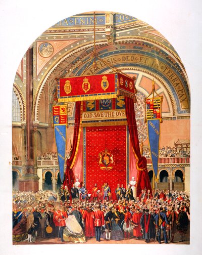 Abertura da Exposição Internacional, 1862 de Unbekannt