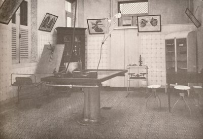 Sala de operações do Serviço Médico-Legal, 1914 de Unbekannt