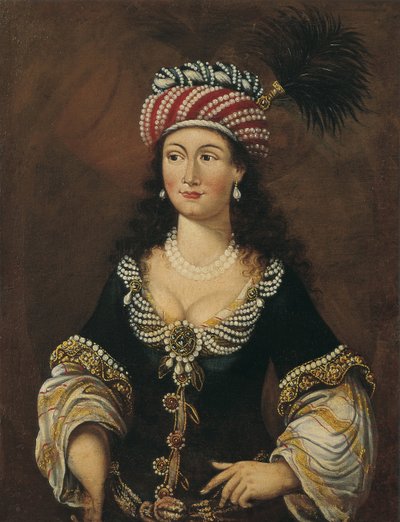 Mulher oriental, ca 1681-1682 de Unbekannt