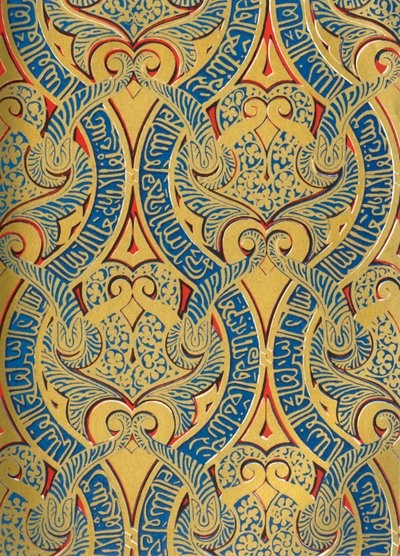 Ornamento em painéis na parede, Salão dos Embaixadores, 1907. de Unbekannt