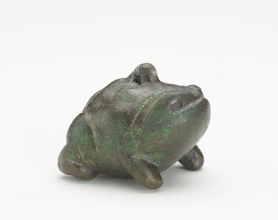 Ornamento em forma de sapo, dinastia Han, 206 aC-220 dC. de Unbekannt