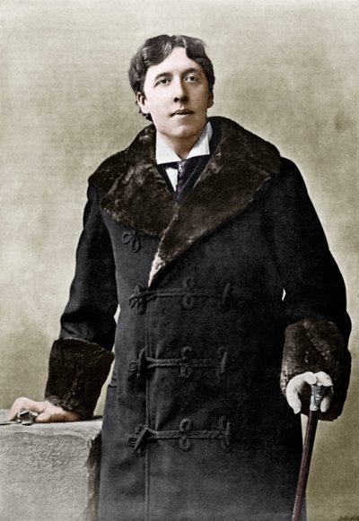 Oscar WiIde, escritor irlandês, humor e dramaturgo, c1890 de Unbekannt
