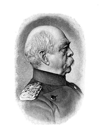 Otto von Bismarck, estadista alemão, 1885 de Unbekannt