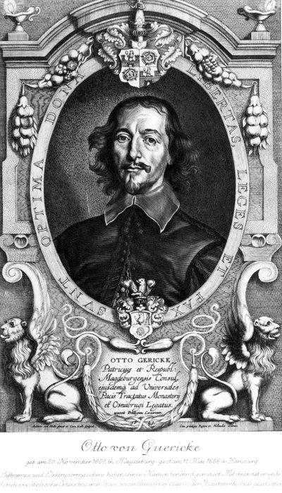 Otto von Guericke, físico e inventor alemão de Unbekannt