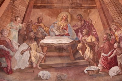 A igreja de Nossa Senhora da Assunção. Natividade. Cordão de França. de Unbekannt