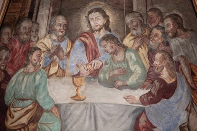 A igreja de Nossa Senhora da Assunção. A última ceia Cordon France de Unbekannt
