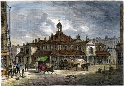 Mercado de Oxford, século XIX de Unbekannt