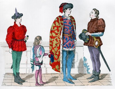 Página, mestre e manobrista, 1440-1450 1882-1884 de Unbekannt