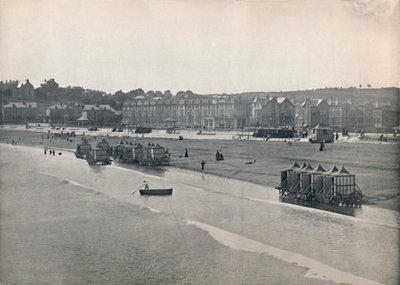 Paignton - as areias, do cais, 1895 de Unbekannt