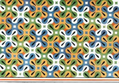 Teto pintado no túmulo de Amenemhet em Tebas, Egito, 1928. de Unbekannt