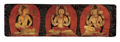 Par de Capas de Manuscritos com Três Divindades e Três Hierarcas, ca. século 12. de Unbekannt