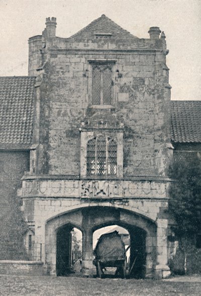 Palace Gateway, Cawood, perto de York, 1903 de Unbekannt
