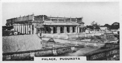 Palácio, Pudukottai, Tamil Nadu, Índia, c1925 de Unbekannt