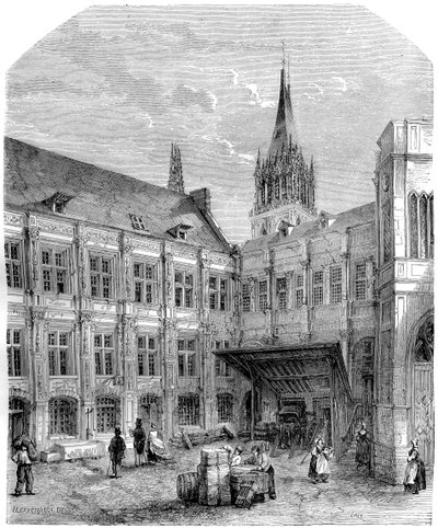 Palácio da Câmara, Rouen, França, 1882-1884 de Unbekannt