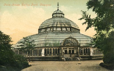 Palm House, Sefton Park, Liverpool, 1946. de Unbekannt