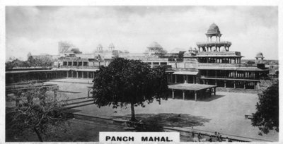 Panch Mahal, Fatehpur Sikri, Agra, Índia, c1925 de Unbekannt