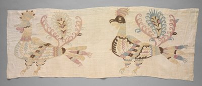 Painel, Fragmento de Lençol, década de 1700. de Unbekannt