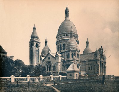 Paris. - A Basílica do Sagrado Coração, c1910. de Unbekannt