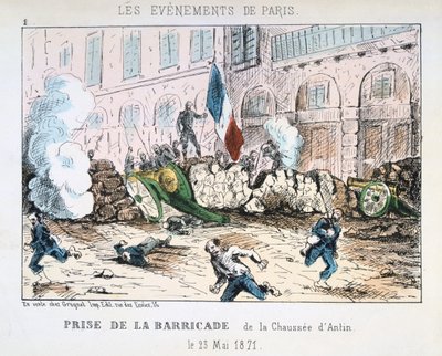 Comuna de Paris, 1871 de Unbekannt