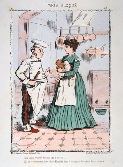 Paris sitiada, 1870-1871. de Unbekannt